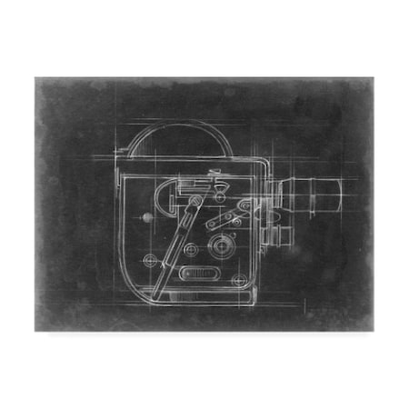 Ethan Harper 'Camera Blueprints Iii' Canvas Art,14x19